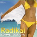 bikini woman with a white sarong at the Caribbean beach