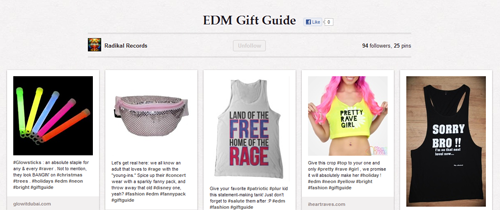EDM Gift Guide Is Now On Radikal Records Pinterest!