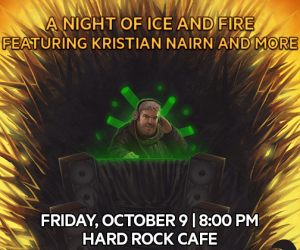 Don't Miss 'A Night of Fire and Ice' Hosted By Kristian Nairn During NYC's Comic Con Don't Miss 'A Night of Fire and Ice' Hosted By Kristian Nairn During NYC's Comic Con