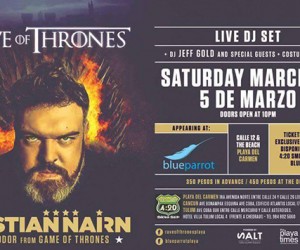 Kristian Nairn's 'Rave of Thrones' Heads to Playa del Carmen