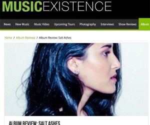 Music Existence Reviews Salt Ashes Debut Album