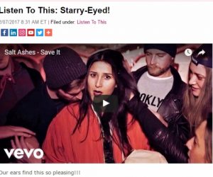 Perez Hilton Features Salt Ashes' "Save It" Music Video