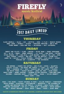 Firefly Music Festival 2017 Reveals Daily Lineup - Radikal Records Firefly Music Festival 2017 Reveals Daily Lineup - Radikal Records