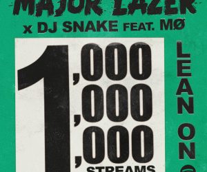 Major Lazer and DJ Snake's "Lean On" Becomes 4th Track to Reach 1 Billion Streams on Spotify