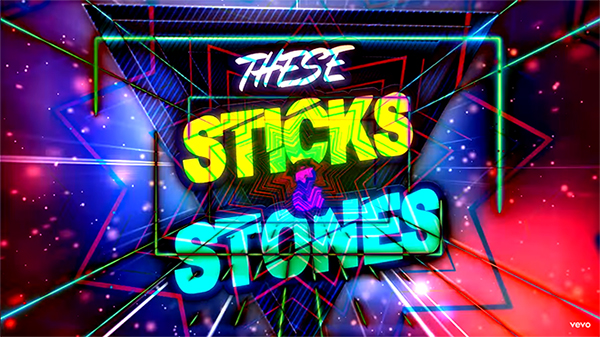 Metro & Nelly Furtado - Sticks & Stones (Lyric Video)