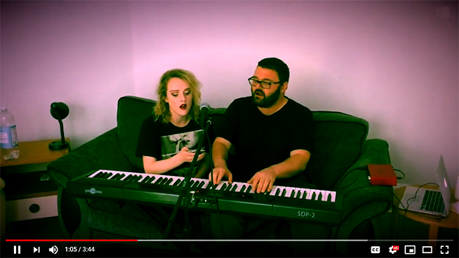 Sia - Helium cover by Born Stranger & Amy Kavanagh