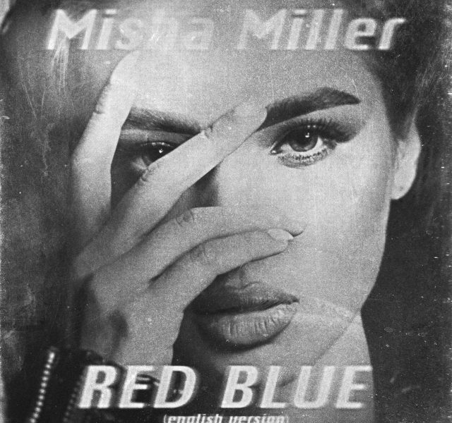 Misha Miller - Red Blue (English Version) - Cover Art