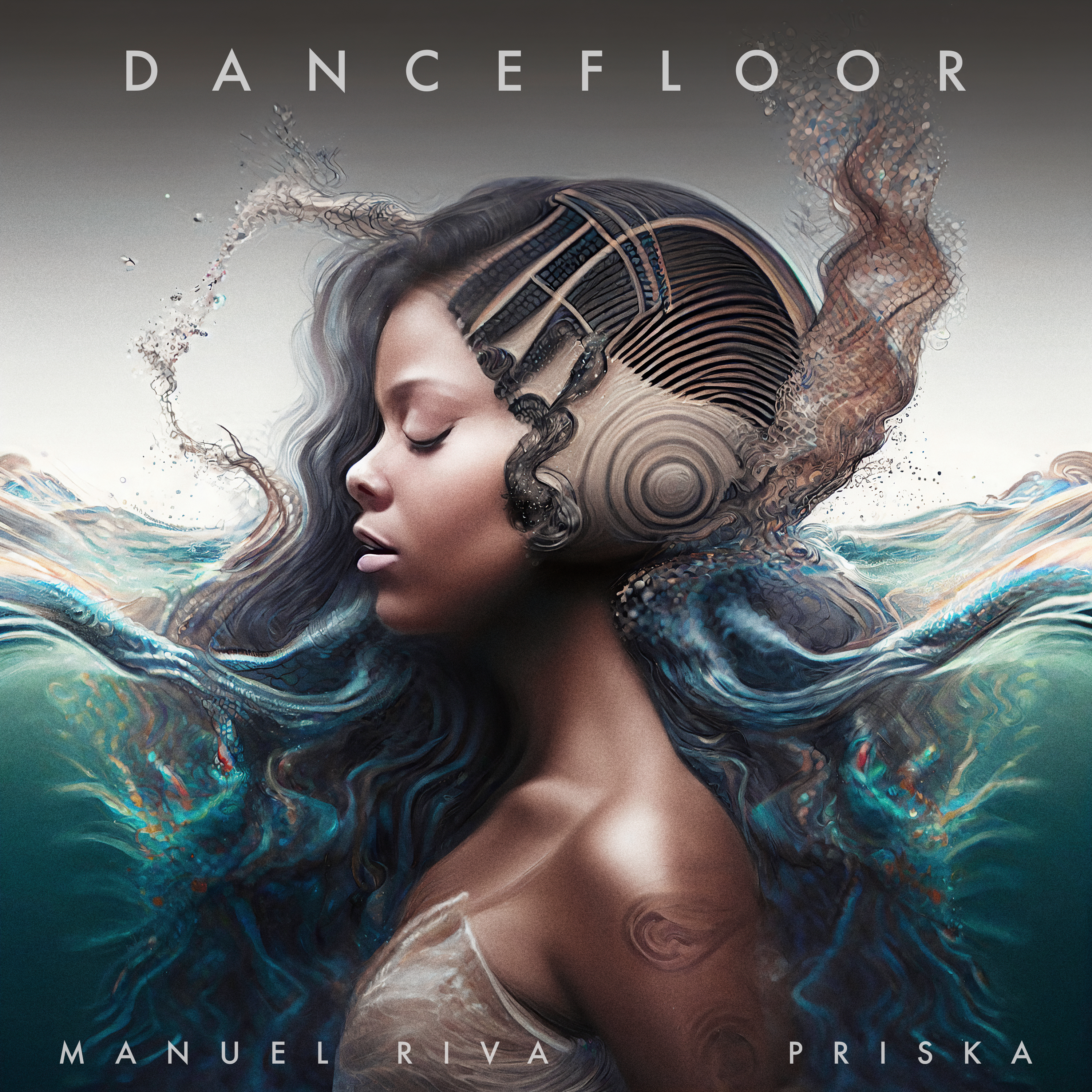Manuel Riva - Dancefloor (feat. PRISKA) (artwork)