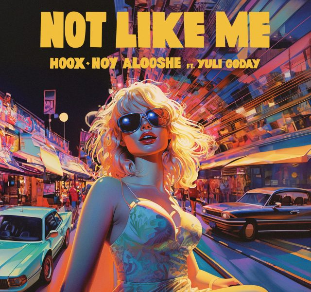 HOOX & Noy Alooshe - Not Like Me (feat. Yuli Goday) - Cover Art