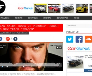 Kristian Nairn's 'Beacon' Featured On Harder Blogger Faster Kristian Nairn's 'Beacon' Featured On Harder Blogger Faster