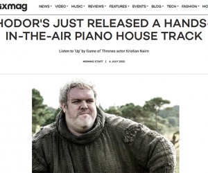 Mixmag Features Kristian Nairn's Single "Up (featuring Leanne Robinson)" Mixmag Features Kristian Nairn's Single "Up (featuring Leanne Robinson)"