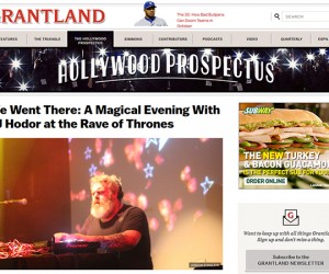 Grantland Gives Kristian Nairn's 'Rave of Thrones' a Rave Review Grantland Gives Kristian Nairn's 'Rave of Thrones' a Rave Review