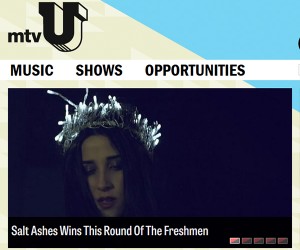 Salt Ashes Wins This Round of mtvU's The Freshmen Salt Ashes Wins This Round of mtvU's The Freshmen