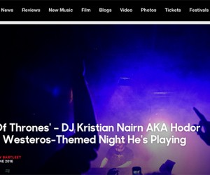 Kristian Nairn's Exclusive Interview With NME.com