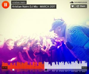 Listen to Kristian Nairn's March 2017 DJ Mix on SoundCloud & Mixcloud