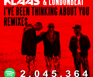 Klaas & Londonbeat Hit 2 Million Streams on Spotify with “I’ve Been Thinking About You” Klaas & Londonbeat Hit 2 Million Streams on Spotify with “I’ve Been Thinking About You”