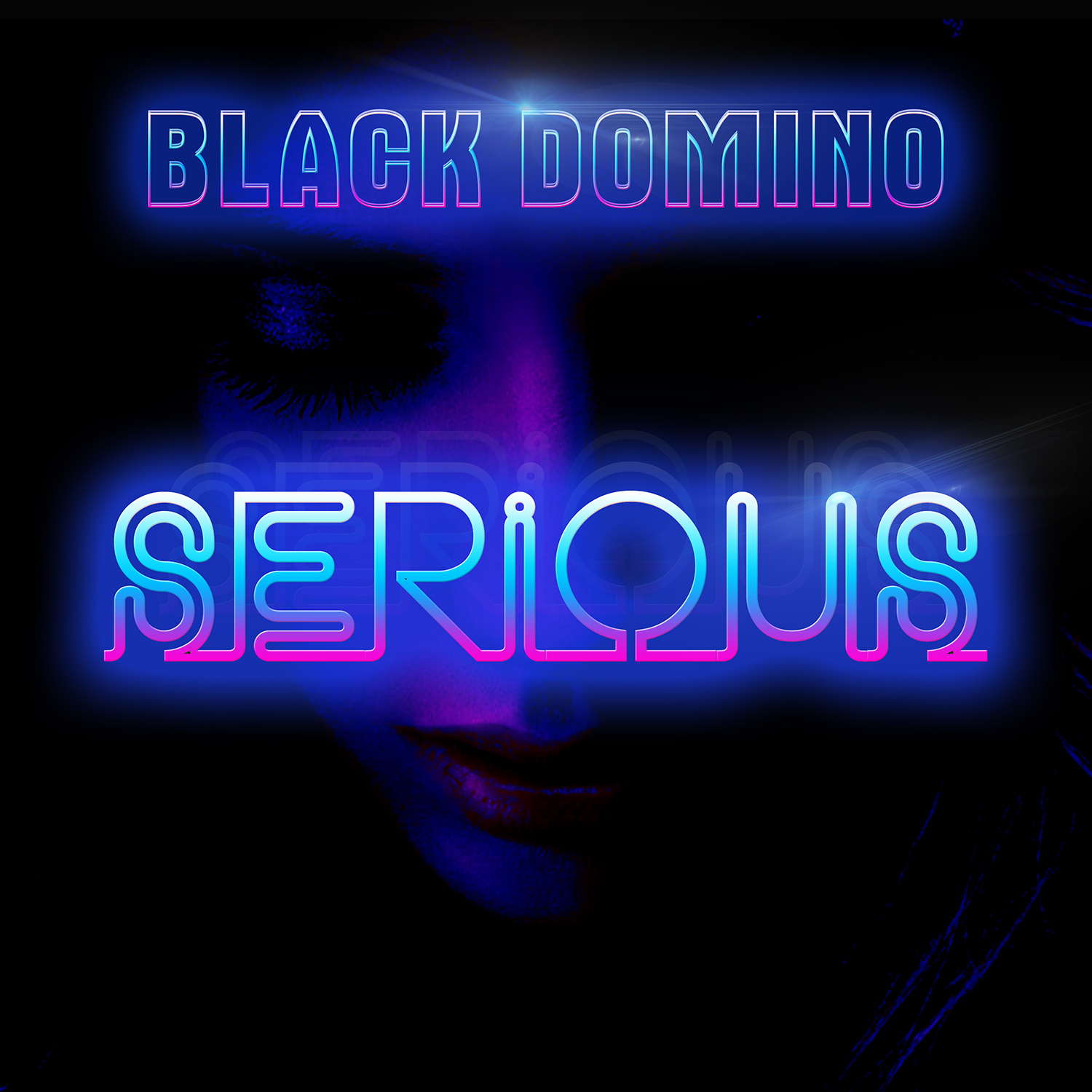 Black Domino - Serious - Cover Art