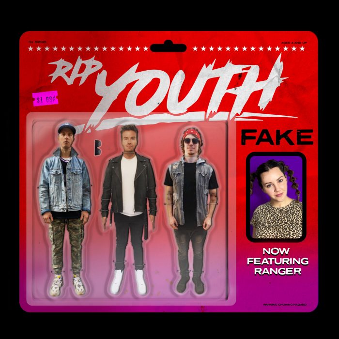 RIP Youth - Fake (feat. Ranger) - Cover Art